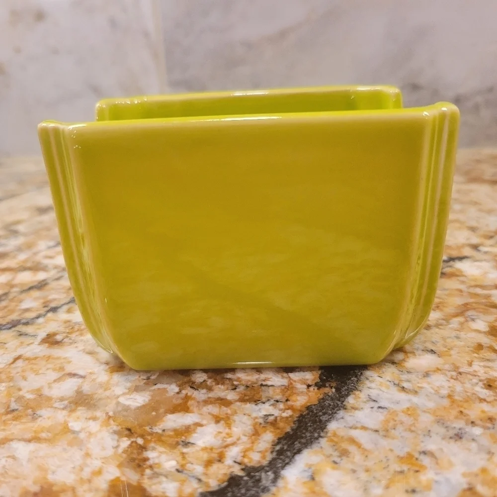 Fiesta 3 1/2 Inch Sugar Packet Holder Lemongrass